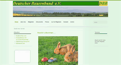 Desktop Screenshot of bauernbund.de